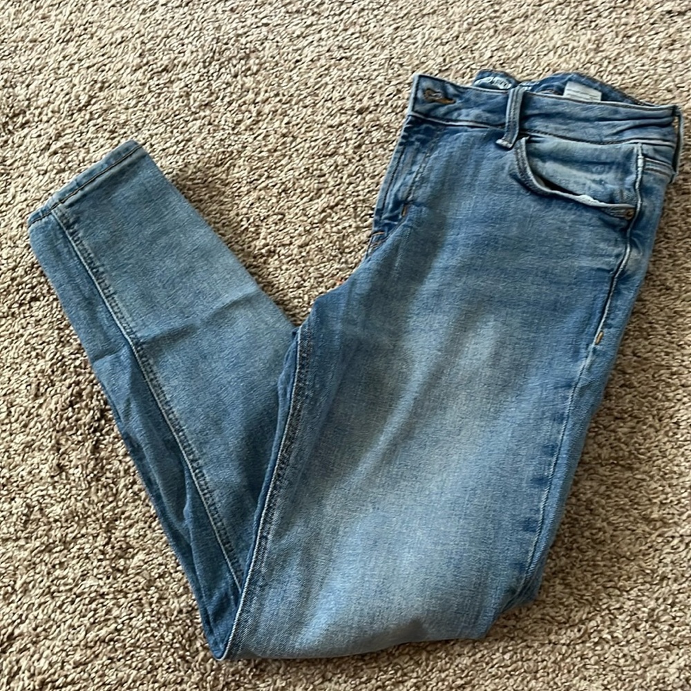 Old Navy Rockstar Super Skinny Mid Rise jeans